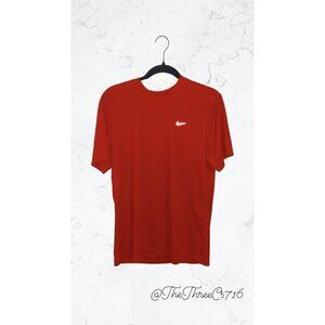 Nike Men's Red Dry-fit athletic t-shirt size M NWOT
